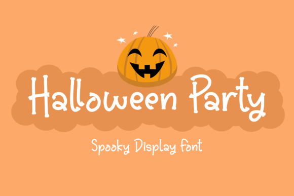 Halloween Party Font Halloween Party Font Poster 1