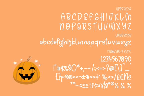 Halloween Party Font Poster 13