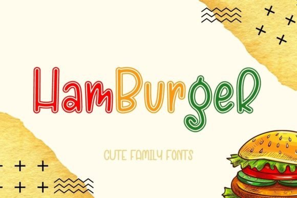 Hamburger Font