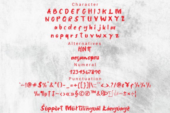 Hanasobi Font Poster 7