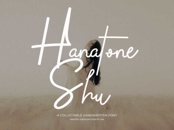 Hanatone Shu Font Poster 1