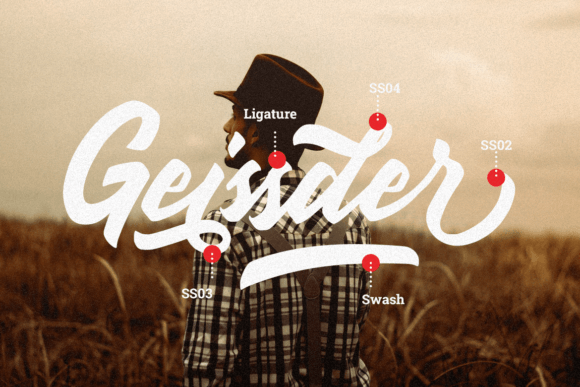 Handbrake Font Poster 2