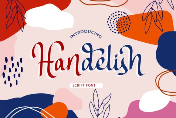 Handelish Font Poster 1