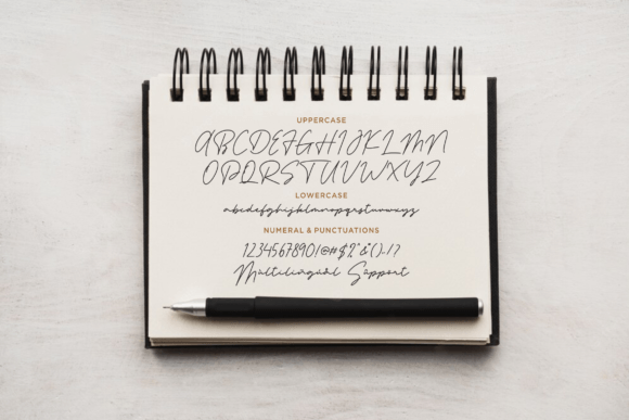 Handgoals Font Poster 8