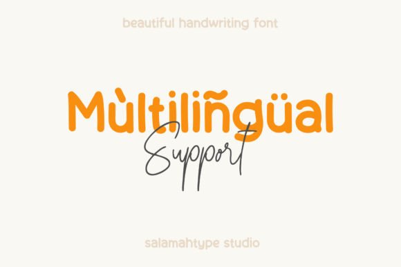 Handineat Font Poster 6