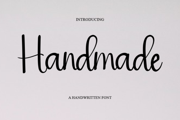 Handmade Font Poster 1