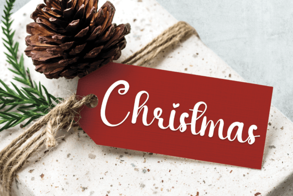 Handmade Christmas Font Poster 5