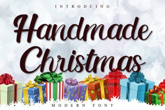 Handmade Christmas Font