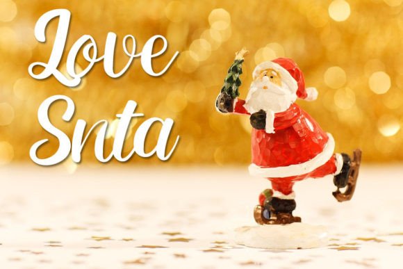Handmade Christmas Font Poster 5