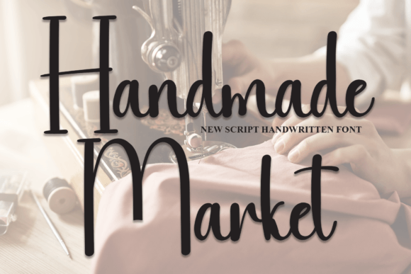 Handmade Market Font Poster 1