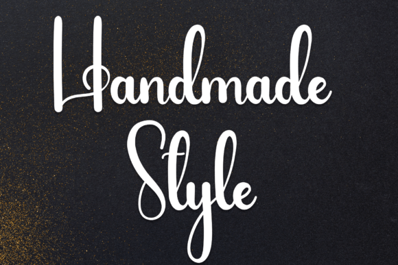 Handmade Style Font Poster 1