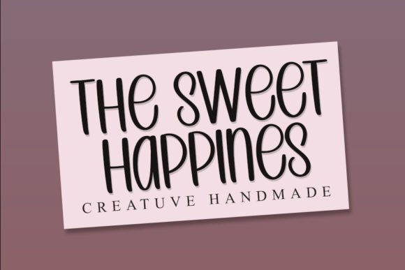 Handmade Valentine Font Poster 3