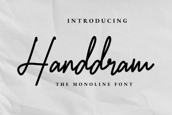 Handraw Font Poster 1