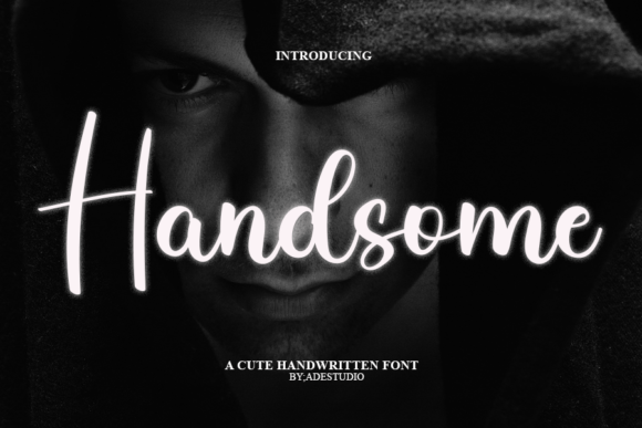 Handsome Font Poster 1