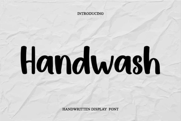 Handwash Font