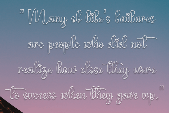 Hangout Font Poster 6