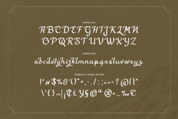 Haniya Font Poster 2