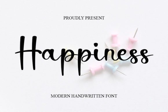 Happiness Font Poster 1