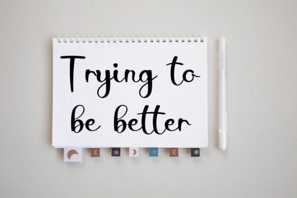 Happiness Font Poster 4