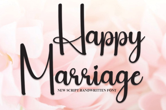 Happy Marriage Font