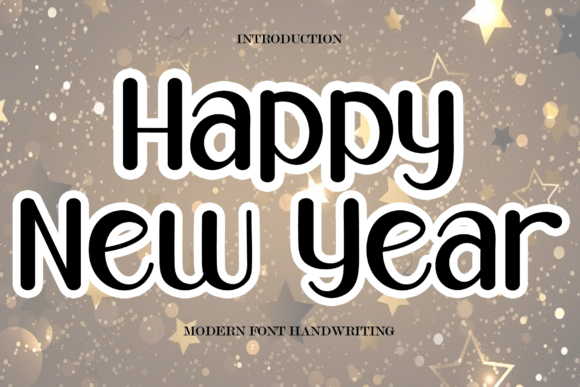 Happy New Year Font