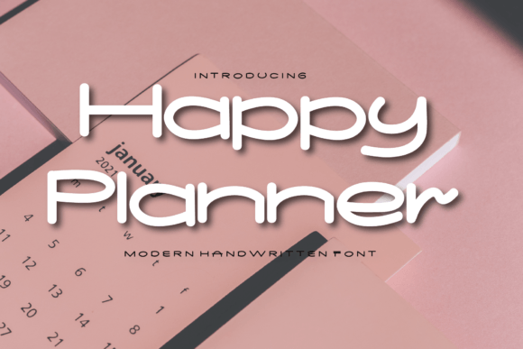 Happy Planner Font Poster 1
