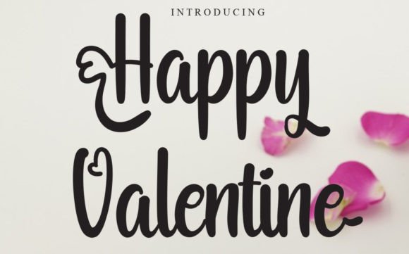 Happy Valentine Font