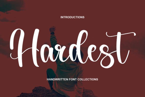 Hardest Font Poster 1