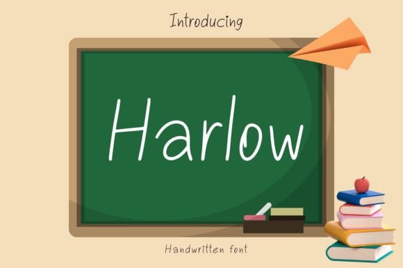 Harlow Font Poster 1