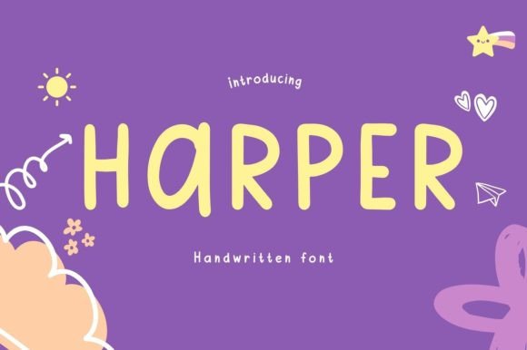 Harper Font Poster 1