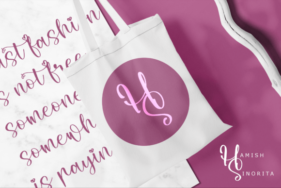 Hartini Sahrila Font Poster 6