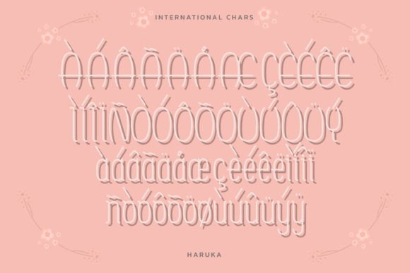 Haruka Font Poster 8