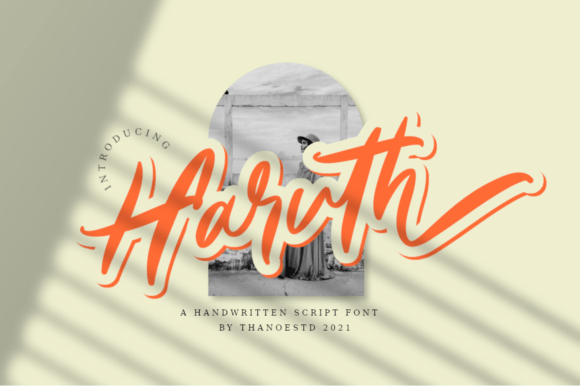 Haruth Font Poster 1