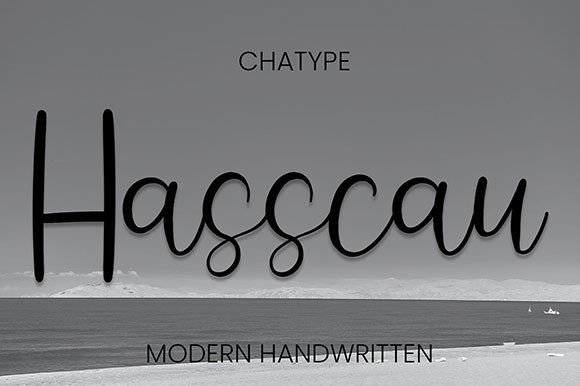 Hasscau Font Poster 1