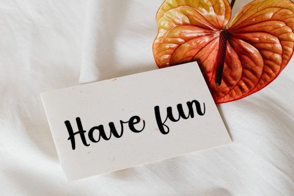 Have Wife Font Poster 5