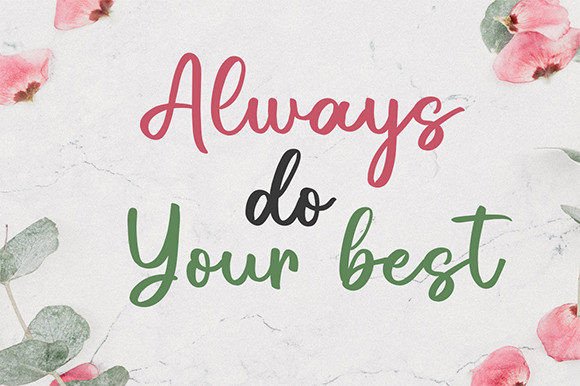 Hay Darling Font Poster 4