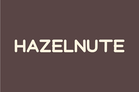 Hazelnute Font