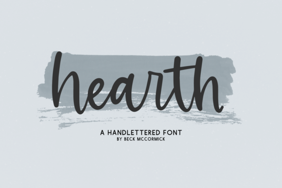 Hearth Font Poster 1