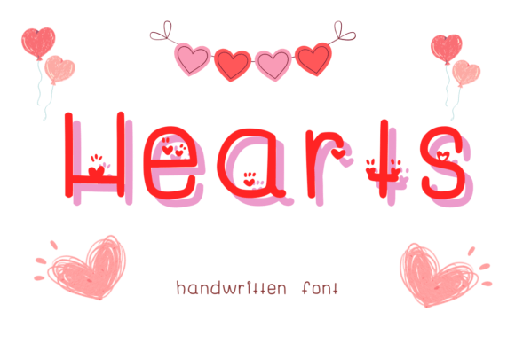 Hearts Font