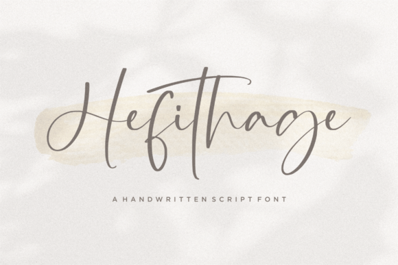 Hefithage Font