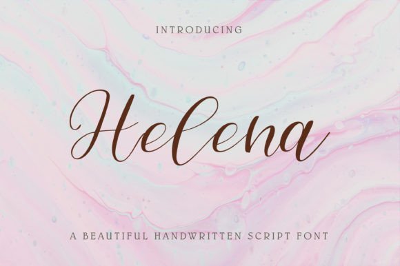 Helena Font Poster 1