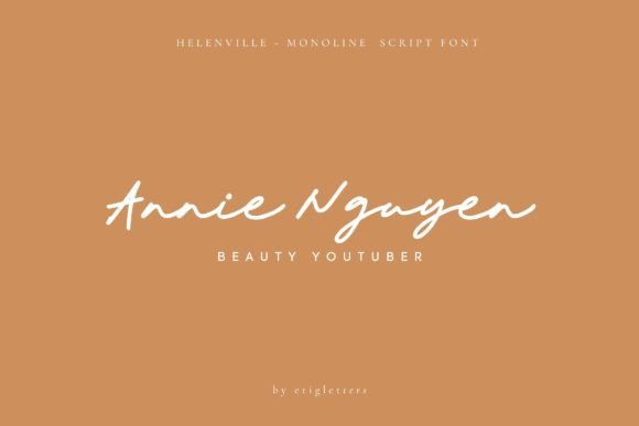 Helenville Font Poster 2