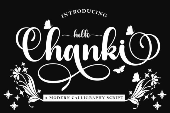 Hello Chanki Font Poster 1