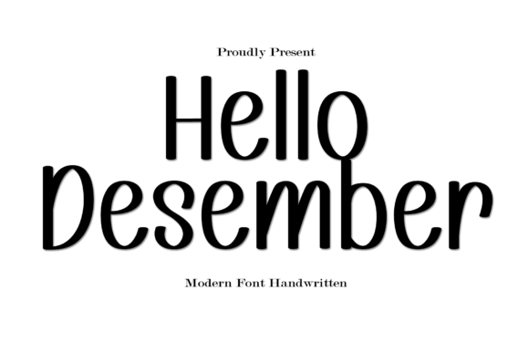 Hello Desember Font