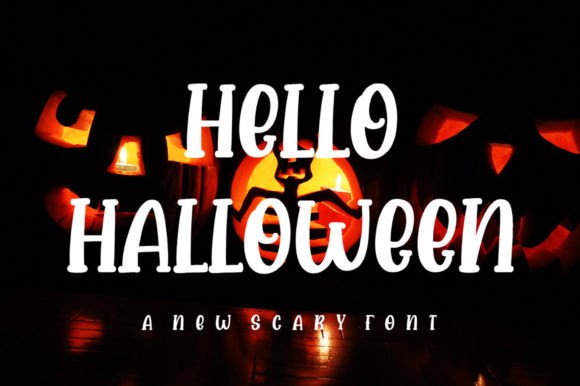 Hello Halloween Font