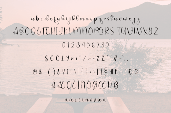 Hello January Font Poster 6