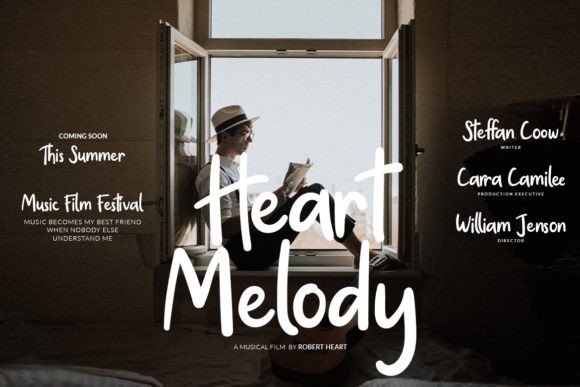 Hello Morning Font Poster 5
