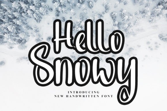 Hello Snowy Font