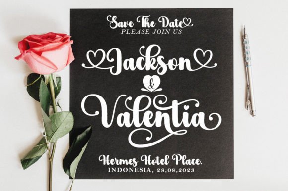 Hello Velantinos Font Poster 4