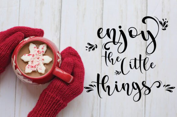 Hello Winter Font Poster 7